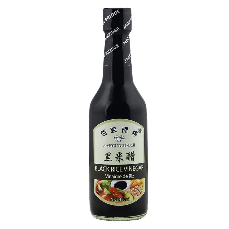 150 ml Jade Bridge Bulk for supermarkets oem with factory price Black Rice Vinegar