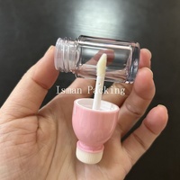 ISMAN Tube de brillant à lèvres mignon en forme de bouteille de Coca, rose et rouge, vide, en forme de soda, prix d'usine, vente en gros professionnelle, meilleur