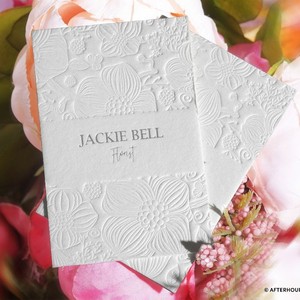 Tarjeta de Invitación de Boda de Papel Recubierto con Relieve, Moderna y de Lujo, con Logotipo Personalizado, Tarjeta de Visita Ecológica con Corte Troquelado - Product Image 2