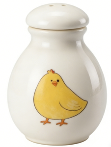 Bouteille à condiments en céramique multifonctionnelle faite à la main en forme de poussins mignons pour la cuisson au barbecue et l'utilisation en cuisine - Product Image 3