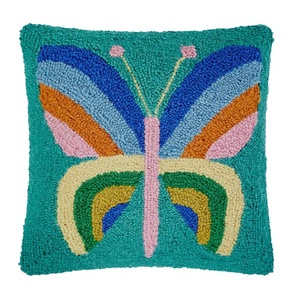 Funda de cojín boho con diseño de mechones de Indian Textiles H/L, cojín decorativo tejido a mano, cojín boho de lujo, muy vendido. - Product Image 1