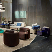 Muebles de sala de estar de alta gama para el hogar, sala de estar moderna y lujosa, sala de estar