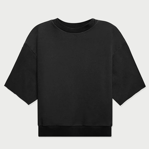 T-shirts Boxy Streetwear Homme à Épaules Tombantes 260 g/m² – T-shirts Simples en Coton Lourd Unisexe Coupe Oversize - Product Image 5