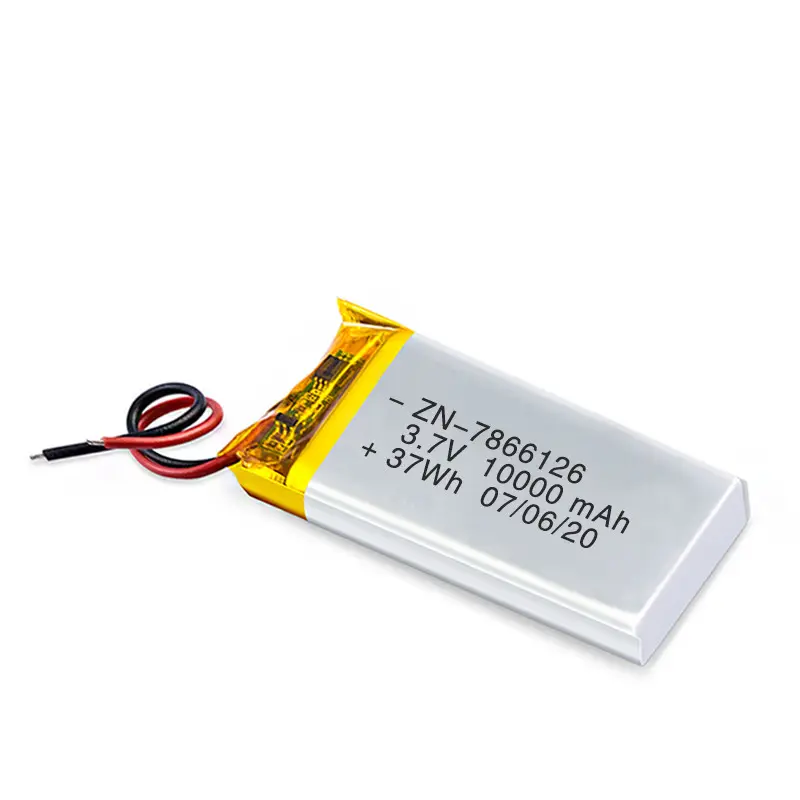 3.7v Lipo Rechargeable Battery Wholesale High Energy Rechargeable 7866126 Li Polymer Battery 3.7v 10000mah Lipo Battery For RC Devices
