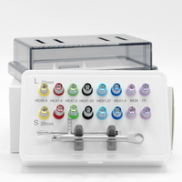 Kit de réparation d'implants dentaires : tournevis codés par couleur pour différents systèmes d'implants et abutments