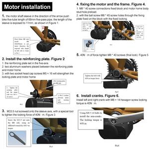 Tongsheng TSDZ2B <span class=keywords><strong>Kit</strong></span> de conversion de vélo électrique à entraînement moyen pour pédalier 68-73mm <span class=keywords><strong>VTT</strong></span> - Product Image 6