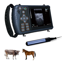 Machine vétérinaire portative ZY-S1 d'ultrason pour les grands animaux de ferme S1 électrique avec la matière plastique