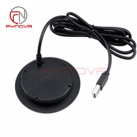 Enchufe de Carga Inalámbrica Integrado de 15W, Empotrable en Escritorio, para Oficina y Hogar, con Enchufe EU, UK, US, KR, Solución de Carga para Teléfono