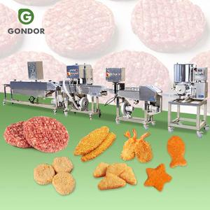 Línea de Producción Automática para Empanizar y Formar Hamburguesas - Product Image 1