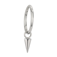 Fashion ASTM F136 G23 Titanium segmen cincin berengsel Clickers tindik anting perhiasan tubuh grosir