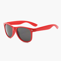 Lunettes de soleil personnalisées avec logo pour femmes, en plastique, protection UV400, monture PC, style vintage, unisexe, promotionnelles