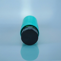 Pot de rangement portable en plastique cyan pour balles de tennis, qui maintient les balles élastiques
