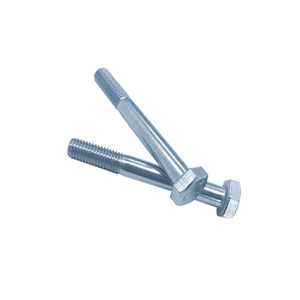 Parafuso Sextavado de Aço Carbono Grau 4.8 8.8 10.9 12.9 com Revestimento de Zinco Azul e Branco DIN933 DIN931 - Estoque de Fábrica M6 M8 M10 - Product Image 3
