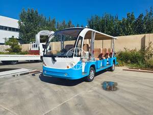 Autobús Eléctrico de Lujo para Turismo y Transporte de Carga, Vehículo Turístico de 14 Plazas en Venta - Product Image 2