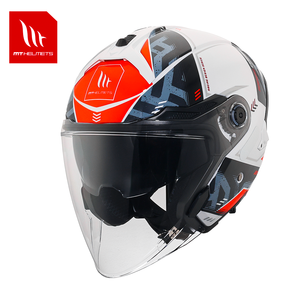 หมวกกันน็อค MT HELMETS รุ่น COSMO SV แบบเปิดหน้า 3/4  วัสดุ ABS สำหรับรถจักรยานยนต์ ดีไซน์สำหรับทุกฤดู ได้รับมาตรฐาน ECE - Product Image 2