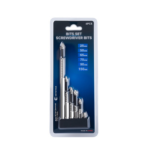 MATH TIME <b>Screwdriver</b> <b>Bits</b> <b>Set</b> 25 50 65 70 90 150mm Impact Drill <b>Bits</b> For Automotive Electrical Machinery Repair - Product Image 1