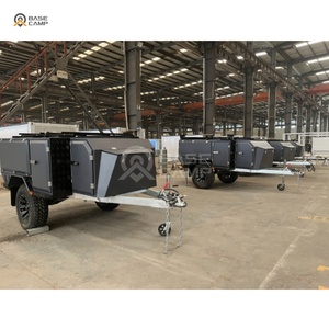 Mini caravane avec toilettes et <span class=keywords><strong>douche</strong></span> camping-car tout-terrain petite fourgonnette hybride 12 pieds véhicule hors route Camping pour une utilisation en extérieur - Product Image 6