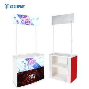 All-Weather 81*40*80cm PP <strong>Promotion</strong> <strong>Table</strong> for Mall <strong>Displays</strong> &amp; Exhibitions - Product Image 1