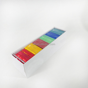 Acrylic Trong Suốt Xây Dựng Khối Thiết Lập Acrylic Trò Chơi Cho Trẻ Em 54Pcs Nhào lộn Tháp Khối Thiết Lập - Product Image 1