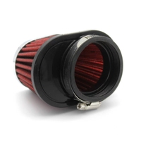 Filtro de aire universal rojo de alto flujo para ajuste de alto flujo