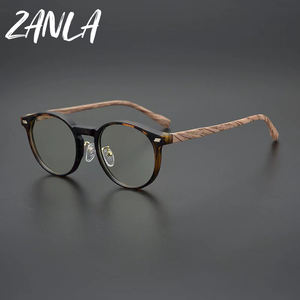 Lunettes <span class=keywords><strong>de</strong></span> myopie à grain <span class=keywords><strong>de</strong></span> <span class=keywords><strong>bois</strong></span> rétro à petit cadre pour hommes 2025 Lunettes <span class=keywords><strong>de</strong></span> blocage <span class=keywords><strong>de</strong></span> la lumière bleue à la mode pour femmes Lunettes <span class=keywords><strong>de</strong></span> mode transparentes - Product Image 1