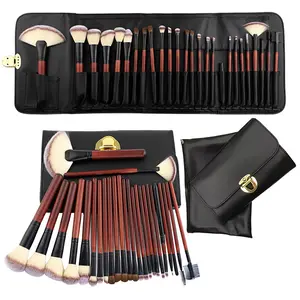 Yimart 26Pcs Makeup Brush Sets Professional Cosmetics Brushes Eyebrow Powder Foundation Shadows Make Up Tools for Makeup Artist
