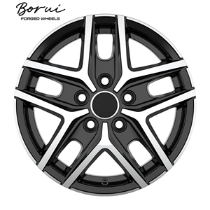 Roue forgée Borui Roue en aluminium forgé <span class=keywords><strong>de</strong></span> 40mm Nouvelle construction <span class=keywords><strong>de</strong></span> roue CERCHI 6.5x LEGA pour voiture <span class=keywords><strong>de</strong></span> tourisme - Product Image 2
