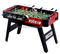 Table de football de table professionnelle, jeu interactif familial, jeu de football de table d'intérieur pour pub, tables de football de table commerciales à monnayeur