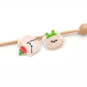 Indah hewan Mini 3D bordir Chenille Patch merekat sendiri Iron-On untuk dekorasi pakaian bunga topi hati - Product Image 1