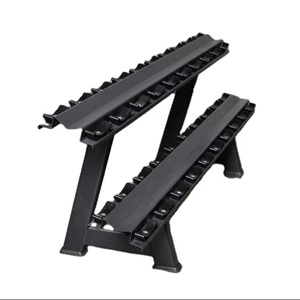 Custom di fabbrica 10 paia di negozio fino a 20 manubri <span class=keywords><strong>palestra</strong></span> 2 livelli manubrio esagonale Set con Rack da 5 a 50 peso - Product Image 6