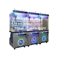 Système de distribution de jouets pour machine à grue de jeu d'arcade avec construction métallique et interface en anglais