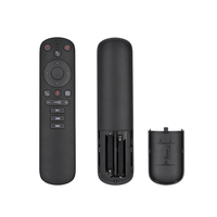 G50 Nirkabel Fly Gyro Air Mouse Suara Mini Keyboard Remote Control untuk PC Android TV Box dengan IR Learning Air Remote