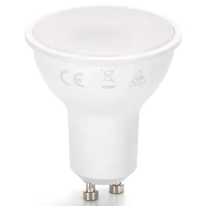 Lampe LED GU10 8W 3000K, lumière chaude, faible consommation, longue durée de vie ; idéale pour l'éclairage d'ambiance et décoratif. - Product Image 2