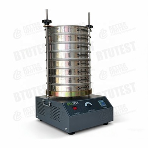 Machine de tamisage de laboratoire pour l'analyse de la granulométrie, avec temps et amplitude réglables, pour l'analyse des sols et des agrégats - Product Image 3
