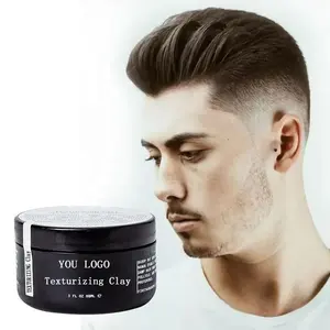 Factory Hair Care Styling Product Men Texturizing Clay For Textured, Messy & Relaxed Hair Styles