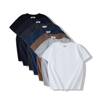 T-shirts d'été pour hommes 100% coton slub, t-shirts unis, vente en gros, fabricants de vêtements, t-shirts pour hommes personnalisés de haute qualité et premium