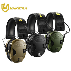 Casque de tir électronique tactique extérieur pistolet Anti-bruit casque Impact amplification du son <span class=keywords><strong>protecteur</strong></span> <span class=keywords><strong>auditif</strong></span> avec étui - Product Image 3