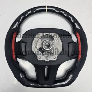 Volante Deportivo de Fibra de Carbono y Alcántara para BMW Serie G, M3 G20 G30 G80 M4 G82 M5 CS - Product Image 3