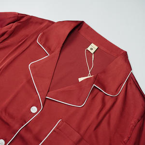 Pijamas de mujer al por mayor ropa de dormir de poliéster para mujer, conjuntos de 2 piezas de marca blanca ropa de dormir de mujer para adultos - Product Image 4