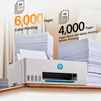 Kartrid Tinta Warna Tank 595 untuk Printer/Scanner/Copier All-in-One Nirkabel, Sistem Suplai Tinta Berkelanjutan, Koneksi Mobile, Penggunaan Rumah/Kantor