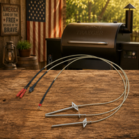 Sonde de température PT100 PT1000 RTD, sonde de remplacement pour barbecue, pour grillades au bois, fumoir, four