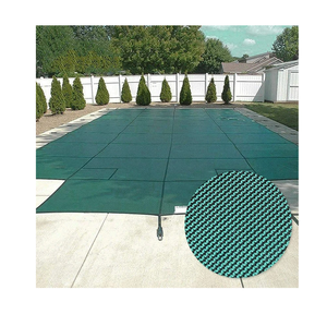Piscines enterrées personnalisées en matériau PP, 18x36 pieds, rectangulaires, couvertures de sécurité pour piscines enterrées d'hiver pour enfants et animaux de compagnie - Product Image 3