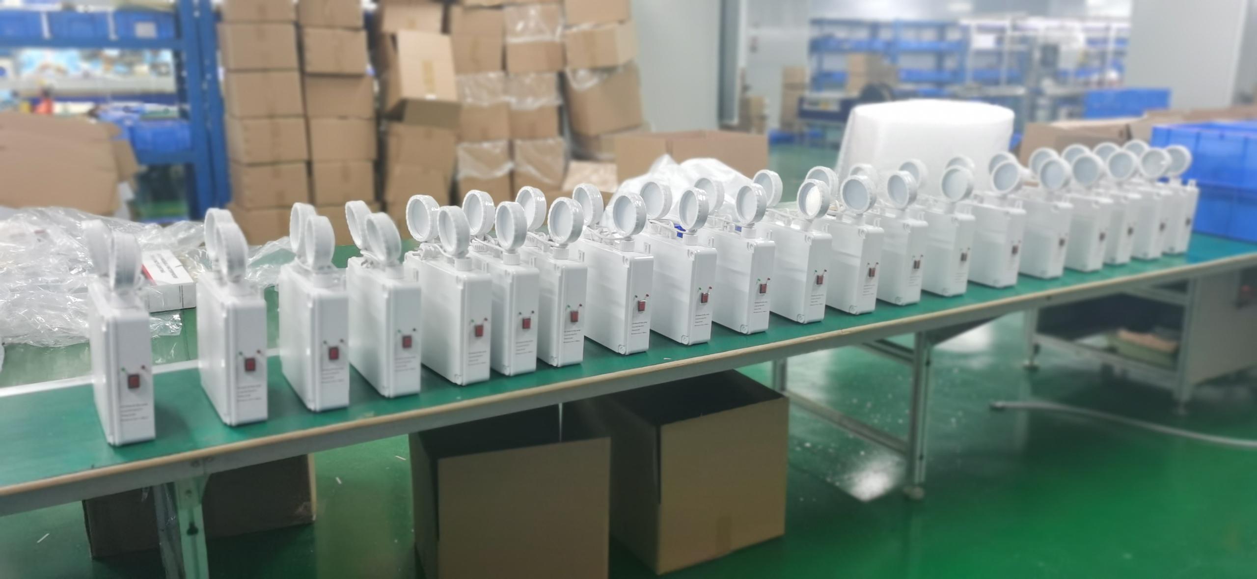 IP65 Emergency Light Waterproof 2*3W LED Emergency Battery Pack Lighting Clear Luminous White