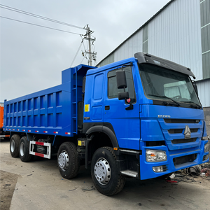 Camión volquete Howo usado, 12 <span class=keywords><strong>ruedas</strong></span>, 371hp, 375hp, 8x4 usado, camión volquete diésel a la venta - Product Image 3