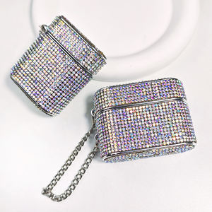 Étui pour écouteurs avec design cylindrique diamanté pour Apple <span class=keywords><strong>Airpods</strong></span> Pro/Pro2 4e génération, housse de protection pour écouteurs, antichoc - Product Image 1