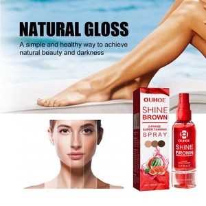 OUHOE Spray <span class=keywords><strong>Autobronceador</strong></span> de 2 Fases, 100% Natural, para Bronceado Rápido al Aire Libre, Hidratante para el Cuidado de la <span class=keywords><strong>Piel</strong></span> - Product Image 5