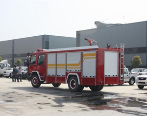 Popolare colore rosso 5000L antincendio motore <span class=keywords><strong>camion</strong></span> dei <span class=keywords><strong>pompieri</strong></span> per la vendita - Product Image 5