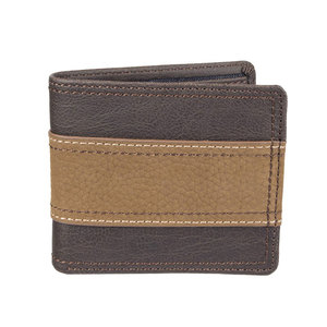 Portefeuille en cuir classique conçu avec un matériau souple et durable offrant une manipulation confortable pour les cartes, l'argent liquide et les pièces de monnaie - Product Image 1