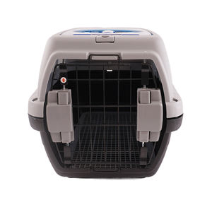 Cage pour chien en plastique S M L XL <span class=keywords><strong>XXL</strong></span>, transporteur pour animaux de compagnie, valise de transport pour chien sur roulettes - Product Image 1