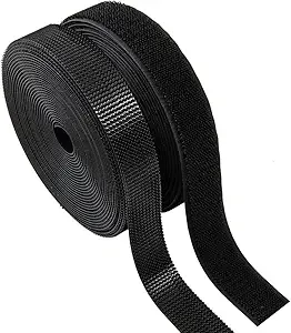 100% नायलॉन इंजेक्शन लूप टेप काले टिकाऊ unnaed हुक पर्यावरण के अनुकूल स्व-चिपकने वाला गर्मी प्रतिरोधी खिलौने डायपर बैग बैग के लिए बैग के बैग के लिए - Product Image 6